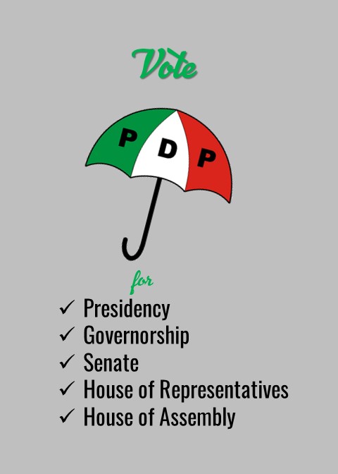 vote for PDP 1
